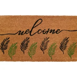 Welcome Fern Doormat-Kirkland's Home Sale