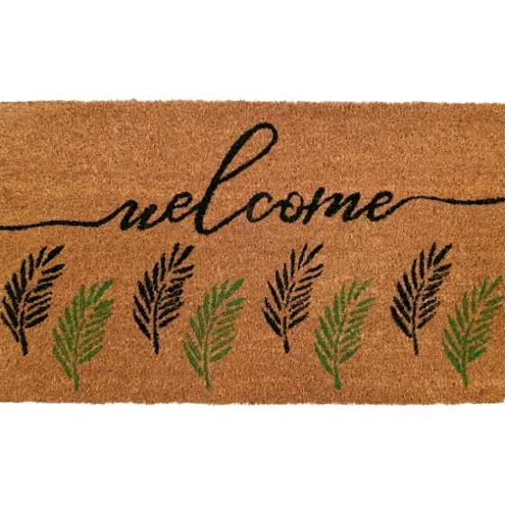 Welcome Fern Doormat-Kirkland's Home Sale