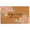 Welcome Home Pink Floral Doormat-Kirkland's Home Store