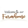 Welcome To Our Farmhouse Lumbar Pillow-Kirkland's Home Clearance