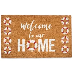 Welcome To Our Home Nautical Doormat-Kirkland's Home Discount