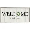 Welcome To Our Home Wreath Wall Plaque-Kirkland's Home Best Sale