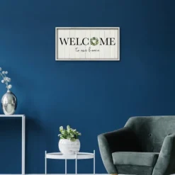 Welcome To Our Home Wreath Wall Plaque-Kirkland's Home Best Sale
