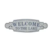 Welcome To The Lake Metal Wall Plaque-Kirkland's Home Hot