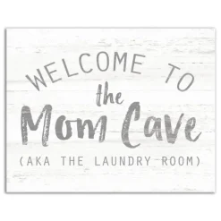 Welcome To The Mom Cave Canvas Art Print-Kirkland's Home Discount