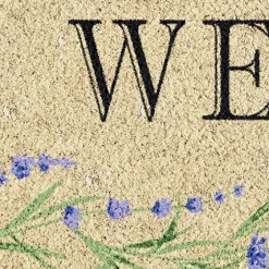 Welcome With Lavender Doormat-Kirkland's Home New