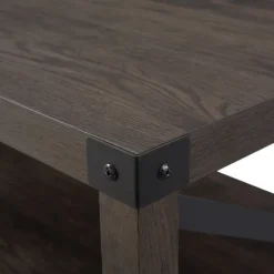 Wenge Brown X-Frame Coffee Table-Kirkland's Home Fashion