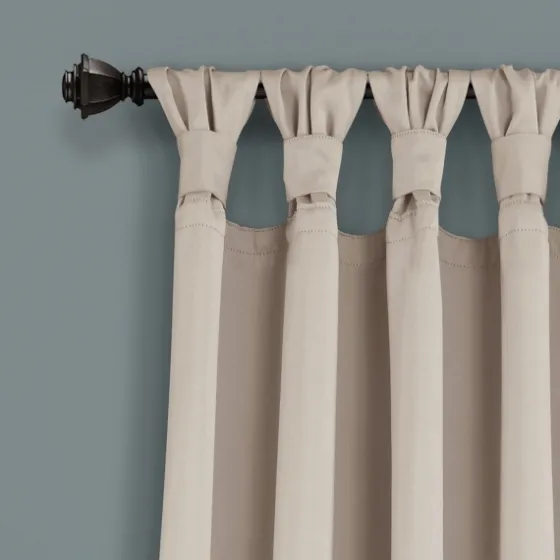Wheat Knotted Curtain Panel Set, 84 In.-Kirkland's Home Best