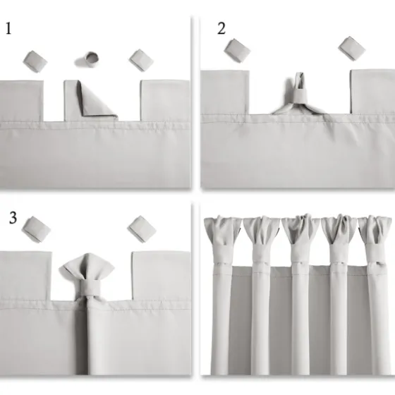 Wheat Knotted Curtain Panel Set, 84 In.-Kirkland's Home Best