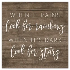 When It Rains Look For Rainbows Canvas Art Print-Kirkland's Home Shop