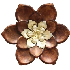 Whimsical Flower Metal Wall Plaque-Kirkland's Home Outlet