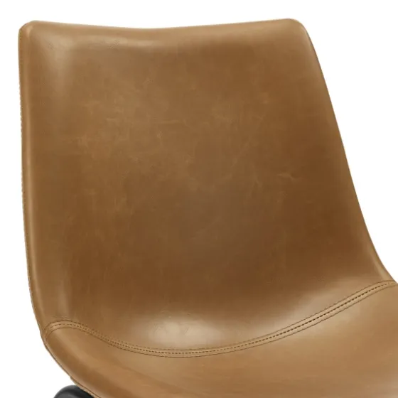 Whiskey Faux Leather Bar Stools, Set Of 2-Kirkland's Home Clearance