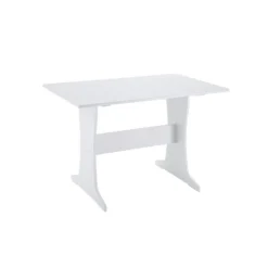 White And Beige Upholstered 3-Pc Dining Nook Set-Kirkland's Home Discount