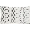White And Black Tufted Geo Lumbar Pillow-Kirkland's Home Cheap
