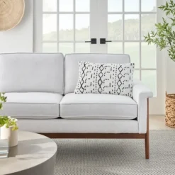 White And Black Tufted Geo Lumbar Pillow-Kirkland's Home Cheap