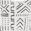 White And Black Tufted Geo Throw Pillow-Kirkland's Home Best