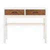 White And Brown Herringbone Console Table-Kirkland's Home Store