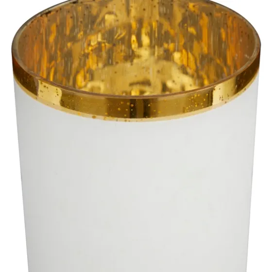 White And Golden Goblet 3-Pc. Candle Holder Set-Kirkland's Home Hot