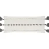 White And Gray Braided Stripe Lumbar Pillow-Kirkland's Home Cheap