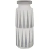 White And Gray Geometric Triangle Vase, 17 In.-Kirkland's Home New