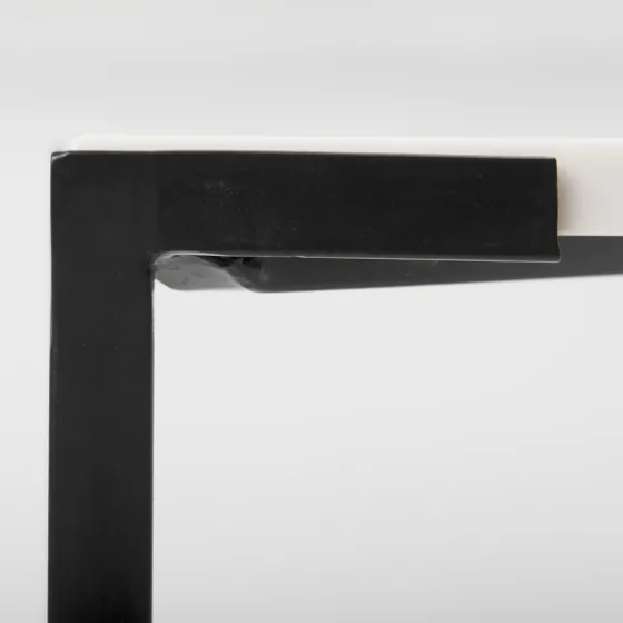 White And Onyx Marble Top Square Coffee Table-Kirkland's Home Outlet