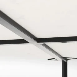 White And Onyx Marble Top Square Coffee Table-Kirkland's Home Outlet