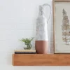White And Rust Brown Ceramic Vase, 23 In.-Kirkland's Home Cheap