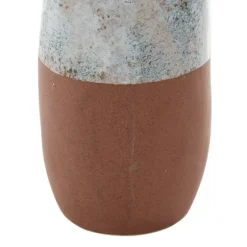 White And Rust Brown Ceramic Vase, 23 In.-Kirkland's Home Cheap