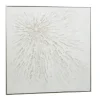 White And Silver Impasto Abstract Canvas Art Print-Kirkland's Home Fashion