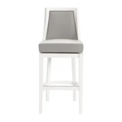 White And Swivel Bar Stool-Kirkland's Home Best