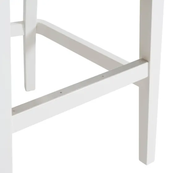 White And Swivel Bar Stools, Set Of 2-Kirkland's Home Hot