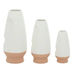 White And Tan Two Tone 3-Pc. Vases-Kirkland's Home Best Sale