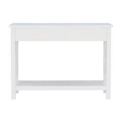 White Antique Pine X Console Table-Kirkland's Home Fashion