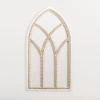 White Beaded Wood Arched Wall Plaque-Kirkland's Home Hot