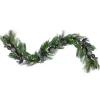 White Berries & Houndstooth Bows Christmas Garland-Kirkland's Home New