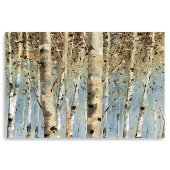 White Birch Forest Canvas Art Print, 60X40 In.-Kirkland's Home Fashion