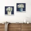 White Blossom Bouquet 2-Pc. Framed Wall Art Set-Kirkland's Home Best Sale
