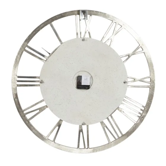 White Cambrie Ceramic Wall Clock-Kirkland's Home Shop