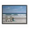 White Chairs On The Beach Framed Giclee Canvas Art-Kirkland's Home Sale
