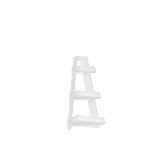 White Corner Ladder Shelf-Kirkland's Home Shop