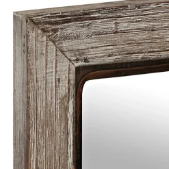 White Distressed Panel Wall Mirror-Kirkland's Home Clearance