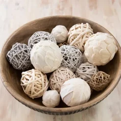 White Dried Orb Bag-Kirkland's Home Outlet