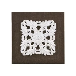 White Embellished Trinity Wall Plaques, Set Of 3-Kirkland's Home Cheap