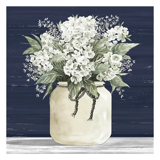 White Flowers Ii Giclee Canvas Print, 30X30 In.-Kirkland's Home Cheap
