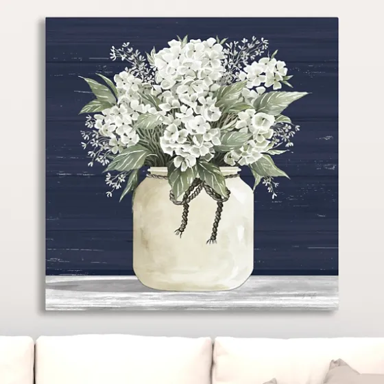 White Flowers Ii Giclee Canvas Print, 30X30 In.-Kirkland's Home Cheap