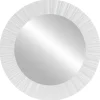 White Fluted Contemporary Wall Mirror-Kirkland's Home Hot