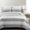 White Geometric King 5-Pc. Comforter Set-Kirkland's Home Online