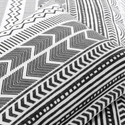 White Geometric King 5-Pc. Comforter Set-Kirkland's Home Online