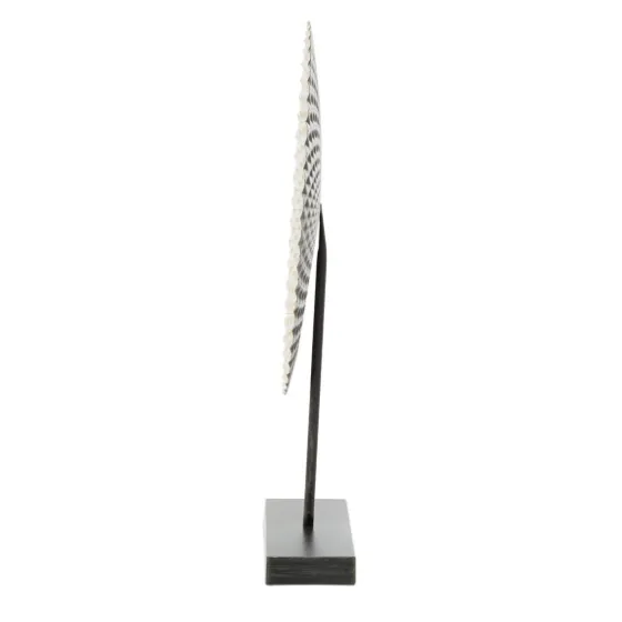 White Gold Carved Mandala Metal Sculpture-Kirkland's Home Online
