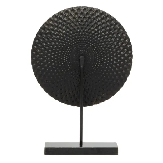 White Gold Carved Mandala Metal Sculpture-Kirkland's Home Online